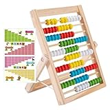 GNAUMORE Rechenschieber Rechenrahmen Kinder,Abakus für Kinder,Grundschule...