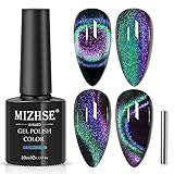 MIZHSE Cat Eye UV Cel Nagellack 9D Cat Eye Gel Nail Polish Gel Nägel...