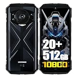 DOOGEE S118 Outdoor Smartphone 4G ohne Vertrag,20GB+512GB(2TB) 10800mAh 33W...