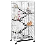 Yaheetech Nagerkäfig Nagervoliere Metall Hamsterkäfig Kleintierkäfig...