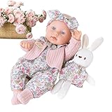 30 cm Realistische Babypuppe – wie echt aussehendes Kuschelspielzeug...