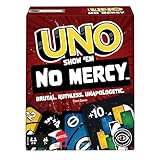 Mattel Games UNO Show 'em No Mercy - 56 zusätzliche Karten, Harte...