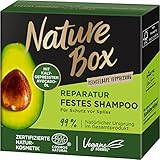 Nature Box festes Shampoo Reparatur (85 g), Reparatur-Shampoo mit...