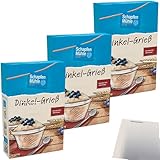 usy Bundle für Schapfenmühle Dinkel Grieß 3er Pack (3x500g Packung) +...