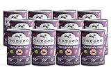 FRESCO Dog Nassbarf Complete Plus Rind 12x400g | getreidefreies Nassfutter...