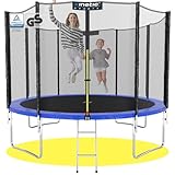 KINETIC SPORTS Trampolin Outdoor SALTO Ø 183 cm - TÜV Rheinland geprüft,...