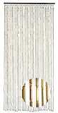 Kobolo Türvorhang Bamboo, 90x200 cm, 31 Stränge, braun, natürlicher...