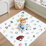 FUNYKICH Krabbelmatte Baby Faltbare 120x120cm, Anti-Rutsch Verdickte...