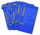 Ikea - 5x Frakta Blue Large Bags - Ideal For Shopping, Laundry & Storage by...