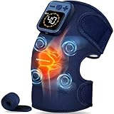 KingPavonini Kabelloser knie massagegerät mit Wärme zur Schmerzlinderung,...