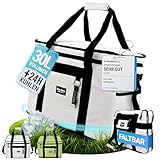 five dots Kühltasche groß 30l +24h Kühlung zum Einkaufen ideal für Auto...