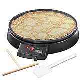 Russell Hobbs Crêpes Maker [Ø30cm, antihaftbeschichtete Platte, inkl....