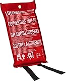 ABUS Löschdecke LD1118 – Zuverlässige Feuerlöschdecke für Haushalt...