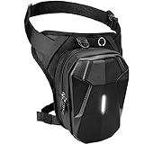 ISEYOU Beintasche Motorrad, Oberschenkeltasche für Herren Damen, Leg Bag...