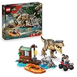 LEGO Jurassic World Flucht vor dem T.Rex – Interaktives Spielzeug mit...