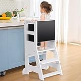 Lernturm für Kinder, Learning Tower mit magnetischem Whiteboard und...