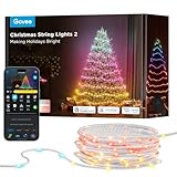 Govee Christmas Lights, RGBWIC 300 LEDs Weilnachtsbeleuchtung Außen, 30M...