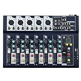 Weymic Professioneller Mixer | 7-Kanal-2-Bus-Mixer/mit...