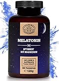 Melatonin Magnesium Tabletten -365 Tabs- WICHTIG: 0.5mg Melatonin je 1/2...
