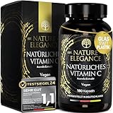 NATURE ELEGANCE Natürliches Vitamin C aus Acerola – Hochdosiert & vegan...