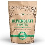 Olivenblattextrakt Kapseln – 200 Olivenblatt Kapseln mit 650mg – olive...