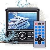 Geloo MP3 MP5 Player Marine Stereo Wasserdicht 4.1” LED Digital Display...