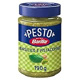 Barilla Pesto Basilico e Pistacchio 1x190g | Glutenfreie Italienische...