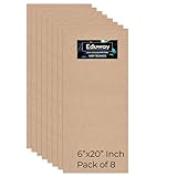 Eduway A2 MDF-Platte, Holzplatte für Bastelkunst, 15,2 x 50,8 cm, 4 mm...