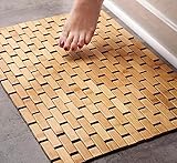 CHILL HOUSE Badematte Bambus - Badematte Holz - Antirutschmatte Badewanne -...