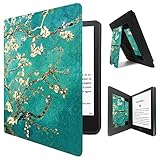Kindle Paperwhite 6,8' Hülle, WOOPTOR Premium PU-Lederhülle für...