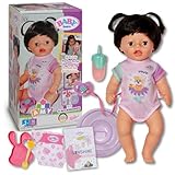 BABY born Amy, Babypuppe mit 7 Funktionen für Kleinkinder ab 1 Jahr,...