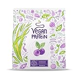 Vegan Protein - Blaubeere - Pflanzliches Proteinpulver aus Reis, Lupinen,...