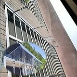 Türvordach,Vordach Haustür Überdachung,Uv-Schutz-Transparentes...