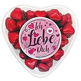 OYOY Liebes Schokolade Geschenkset I Herzdose Ich liebe Dich gefüllt mit...