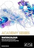 PLAY-CUT Academy Series Aquarellpapier A4 (Weiß) | Aquarellblock 180g/m2...