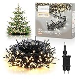 Nordstern LED Lichterkette Warmweiß 240 LEDs - Weihnachts Beleuchtung für...