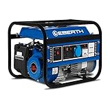 EBERTH 1000 Watt Notstromaggregat Stromerzeuger Stromaggregat mit 3 PS...
