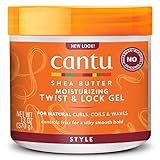 Cantu - Feuchtigkeitesspendendes Twist&Lock Gel - Anti-Frizz Styling Gel...