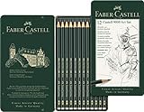 Faber-Castell F119065 119065 - Bleistift CASTELL 9000, 12er Art Set,...
