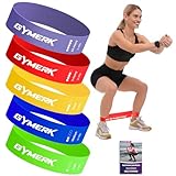 GYMERK Fitnessbänder 5er-Set, 100% Latex Resistance Bands mit 5...