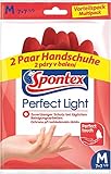 Spontex Perfect Light Haushaltshandschuhe, ideal für alle...