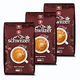 Schwiizer Schüümli Crema Bohnenkaffee, Röstkaffee, ganze Bohnen,...