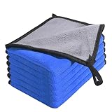 Flaconi 6PCS Mikrofasertücher Auto,Autopflege,Microfasertuch...