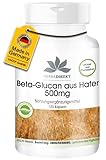 Beta-Glucan Kapseln aus Hafer 500mg - 70% Polysaccharide - 120 Kapseln -...