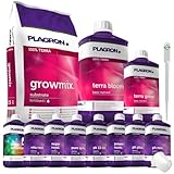 Weedness Plagron Growmix 50 Liter mit Perlite + Dünger Big XL - Blumenerde...