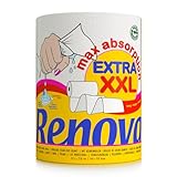 Renova MAX ABSORPTION EXTRA XXL Paper Towel 1 roll, White, Large