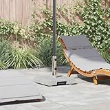 INLIFE Sonnenschirmständer Grau 41 x 41 x 37 cm Granit,Heim & Garten,Rasen...