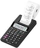 CASIO Druckender Tischrechner HR-8RCE, 12-stellig, Wiederholungsdruck,...