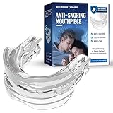Schnarchschiene, Wirksame Schnarchstopper-Aufbissschiene,...