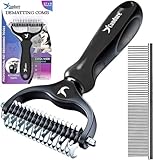 Candure Haustierfreundliche Hundebürste für Haarausfall & Effektive...